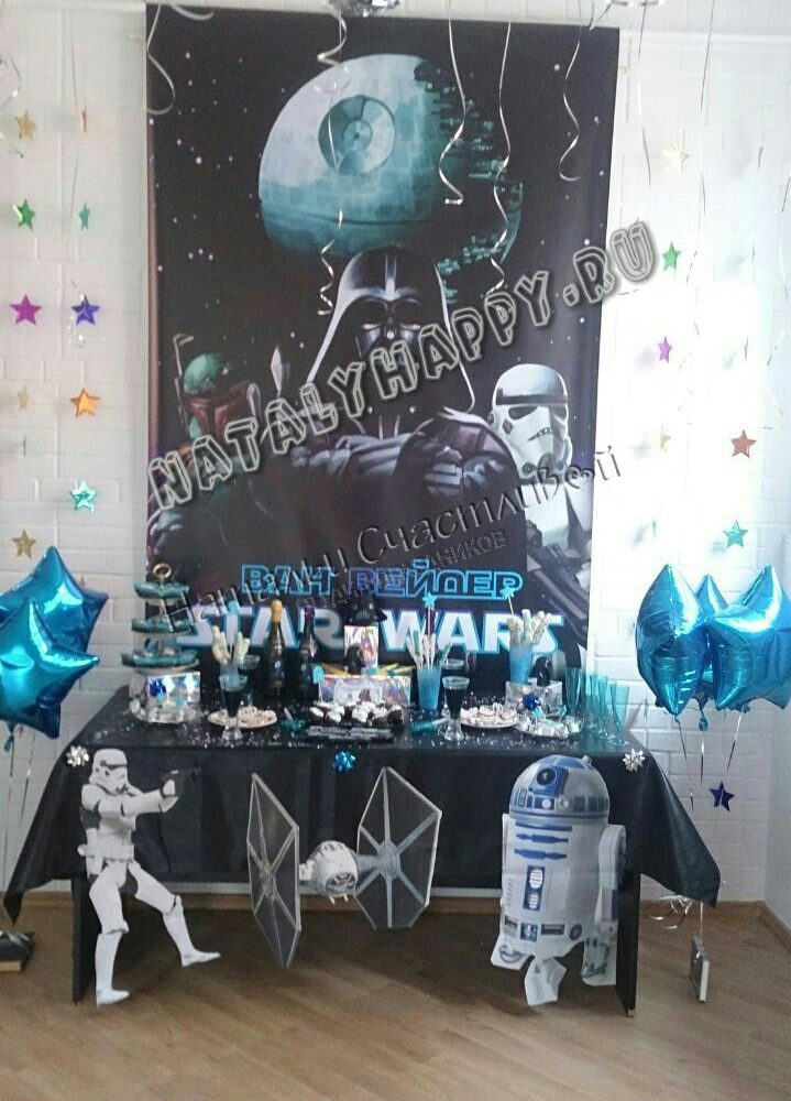 Сладкий стол "Темной стороны" Star Wars